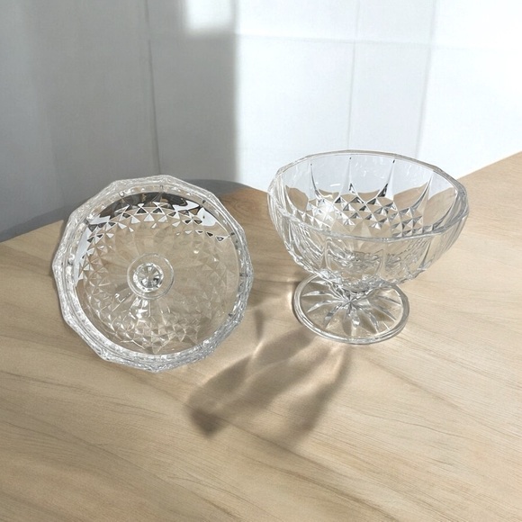 Cristal D'arques France Candy Dish & Lid 6.5" Tall Longchamp
Antique - Picture 3 of 6